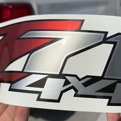 Gold Hook z71 4×4 Decals, Bedside Sticker for Chevy Truck (2007-2013) 1500 25…
