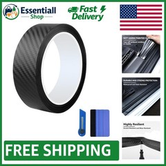 Automotive-Grade Carbon Fiber Vinyl Wrap Tape 2”x30ft for Chrome Delete Projects