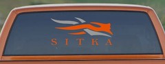 2x Sitka Hunting Gear Guns Hunter Deer Multi-Color Vinyl Decal Sticker