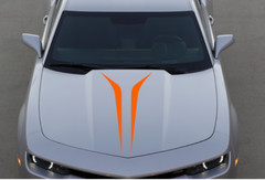 36″ Long Car Hood Decal Sticker Universal Auto Racing Body Stripe Vinyl [H2]