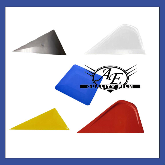 5pc Little Foot Vinyl Wrap Squeegee Kit
