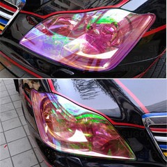 12″x6FT Chameleon Neo RED Colorful Headlight Taillight Fog Tint Film Vinyl Decal
