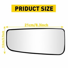 2/4X Tow Mirror Glass Lower Heated Right & Left Side For Ford F150 F250 F350 F45