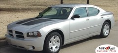 2010 3M Professional Vinyl for Dodge Charger GRAPHICS STRIPES Hood Trunk Decals