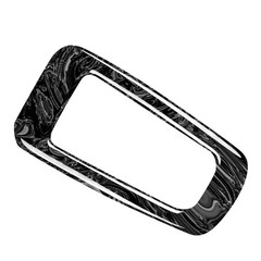 1x Marbling Hand Brake Park P Button Trim For Mercedes Benz E Class W213 2011-18