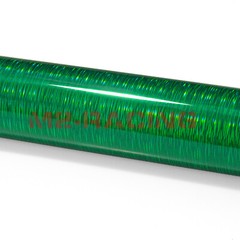 Holographic Brushed Aluminum Emerald Green Rainbow Car Vinyl Wrap Sticker Sheet