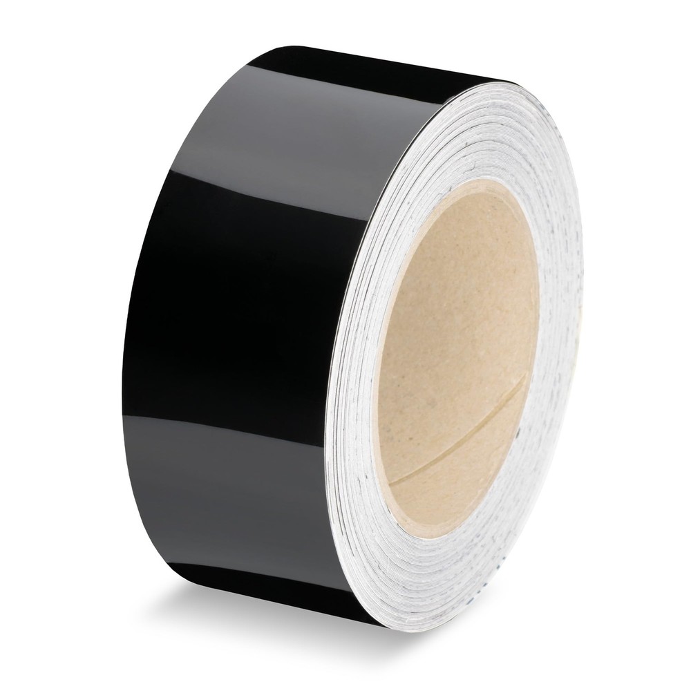Gloss Black Car Vinyl Wrap for Chrome Delete Window Trim Door 2 Inch x 25 Ft