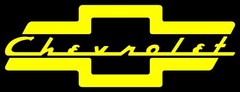 Custom Chevrolet Bowtie With Script Word Vinyl Decal Multiple Colors and Sizes