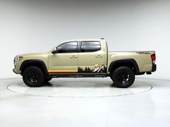 Overland Truck Decal for Tacoma, 4Runner, Jeep. Universal Fit. Retro Stripes.