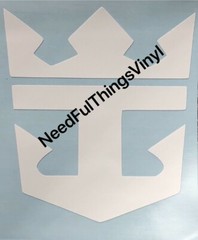Royal Caribbean 4in Decal Vinyl sticker multiple colors available