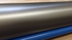 Brushed Stainless Steel Silver Gray Vinyl Auto Car Wrap Sticker Decal Film Sheet