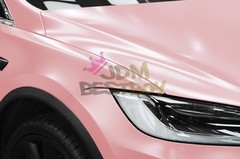 Matte Metallic Satin Pearl Cherry Blossom Pink Car Vinyl Wrap Sticker Sheet Film
