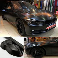 Stretch Pearl Metal Sparkle Satin Chrome Vinyl Wrap Car Truck Sticker Black US