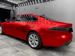 Gloss Metallic Red Candy Decal Car Vinyl Wrap Film Sticker Sheet Sparkle DIY
