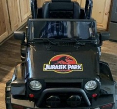 Jurassic Park Logo Vinyl Sticker Decal Window Car Bumper Wall Water Resistant