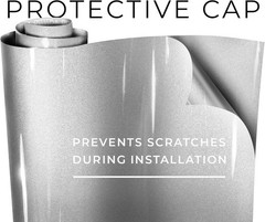 Ultra Gloss Silver Metallic Vinyl Car Wrap Premium 3ft x 5ft,