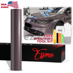 ESSMO PET Super Gloss Metallic Spirit Violet Vehicle Vinyl Wrap Decal Like Paint