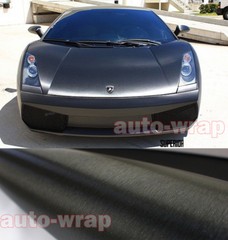 Multiple Car Metallic Steel Matte Brushed ALUMINUM Vinyl Wrap Sticker Black – CF