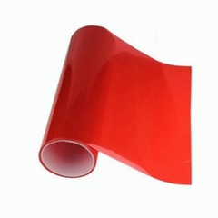For Transparent Red Headlight Taillamp Lens Vinyl Protection Wrap Film 12″x78″