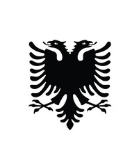 5” Eagle Sticker Emblem Empire Royalty Power Dominion Crest Middle Ages
