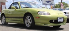 Long Plain vinyl Stripe Stripes fit Mazda Miata MX-5 NC Decal Decals Graphic