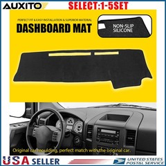 Fit 04-12 Nissan Titan Large Display Dashboard Mat Pad Dash Cover Black 1-5X