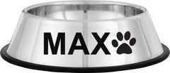 2X Name Decal Custom Vinyl Sticker for Cat or Dog Bowls Weatherproof 7Yr