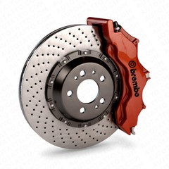 Car Wheels Brake Caliper Brembo Racing Sticker Decal Logo Decoration Sport Black