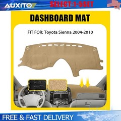 beige Mat Dash Cover for Toyota Sienna 2004 2005 06 07 Dashboard Carpet Pad 1-5X