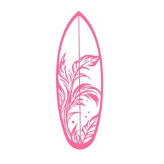 Surfboard Vinyl Decal for Vehicle Windows Laptops Any Smooth Surface design #19