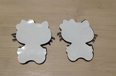Hello Kitty [2] Door Handle Protector TPU Stickers Car Accessories Cute 2.5″x 3″