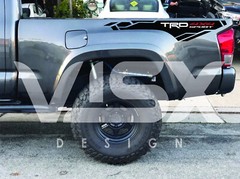 X2 TRD 4×4 Sport Off Road vinyl decals for 2013-2023 Toyota Tacoma bed side