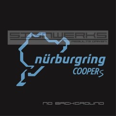 Mini Cooper S Nurburgring Decal Sticker Pair