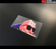 Master Roshi DRAGON BALL PEEKING Peeker JDM Reflective Sticker #R12