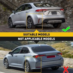 For Toyota Corolla E210 2020 2021 4dr Sedan Mud Flaps Splash Guard Front Re M