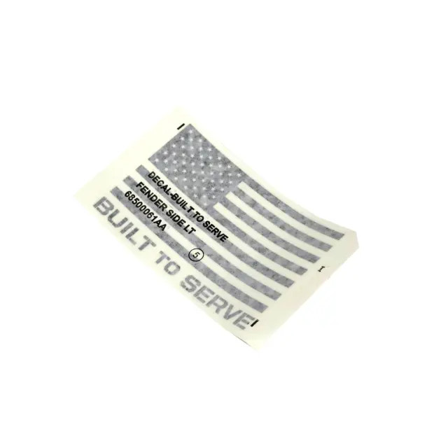 Genuine Mopar American Flag Decal Left 68500061AA