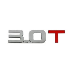 3D Metal Car Trunk Engine Badge 1.3T 1.4T 1.5T 1.6T 1.8T 2.0T 2.2T 2.4T 2.5T