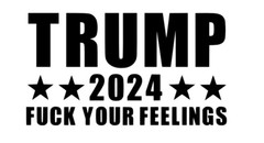 Die Cut Vinyl Decal – President Donald Trump – 2024 Maga Make America Great