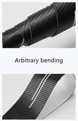 Car Rear Bumper Protector Strip Trunk Door Scuff Sill Cover Anti Scratch Sticker