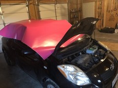 VVivid Xpo Matte Magenta Vinyl Car Wrap Film | V156