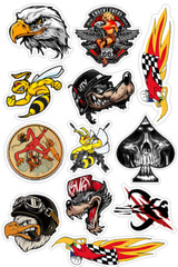 100 + Racing Decals Stickers Drag Race Nascar High Quality Vinyl FREE Shipping