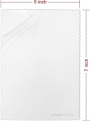 5″x7″ Windshield Sticker Applicator Pack of 5 Reusable Static Cling Sheets