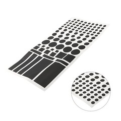 High Quality Light Dimming Stickers Light Dimming Stickers PVC Black 8x4inch