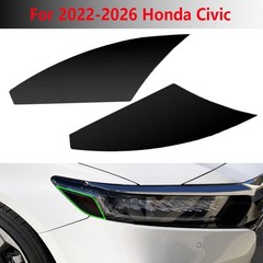 Headlight Smoke Decal PreCut Tint Overlay Vinyl For 2022-2025 Honda Civic Sedan