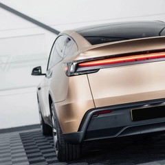 For Tesla Model Y 2025 PreCut Paint Protection Film PET Wrap Change Rose Gold