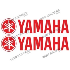 Yamaha Motorbike stickers 210×50 x 2 Decals Panel car metal tank (Choose Colour)