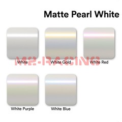Premium Matte Satin Pearl White Car Vinyl Wrap Sticker Decal Sheet Bubble Free