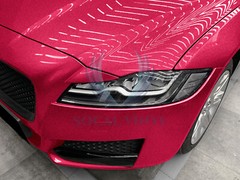 Gloss Glitter Rose Red Sparkle Metallic Car Vinyl Wrap Sticker Decal Sheet Film