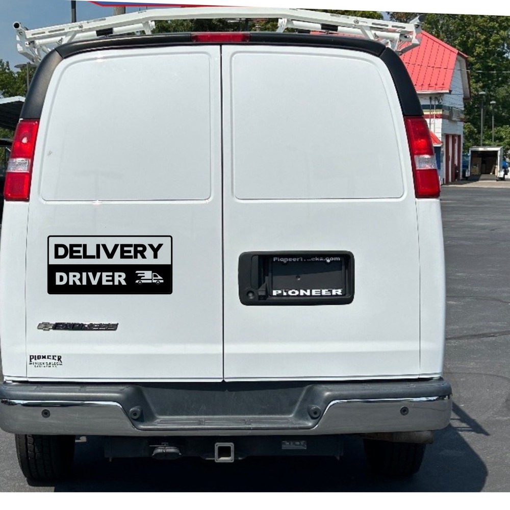Delivery Driver Magnet, 6″X12″ inch, Automotive Magnet for Car, Truck, SUV,