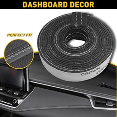 2M Car Mouldings Trim Decor Line Strip Accessories Door Dashboard Stip Wh H